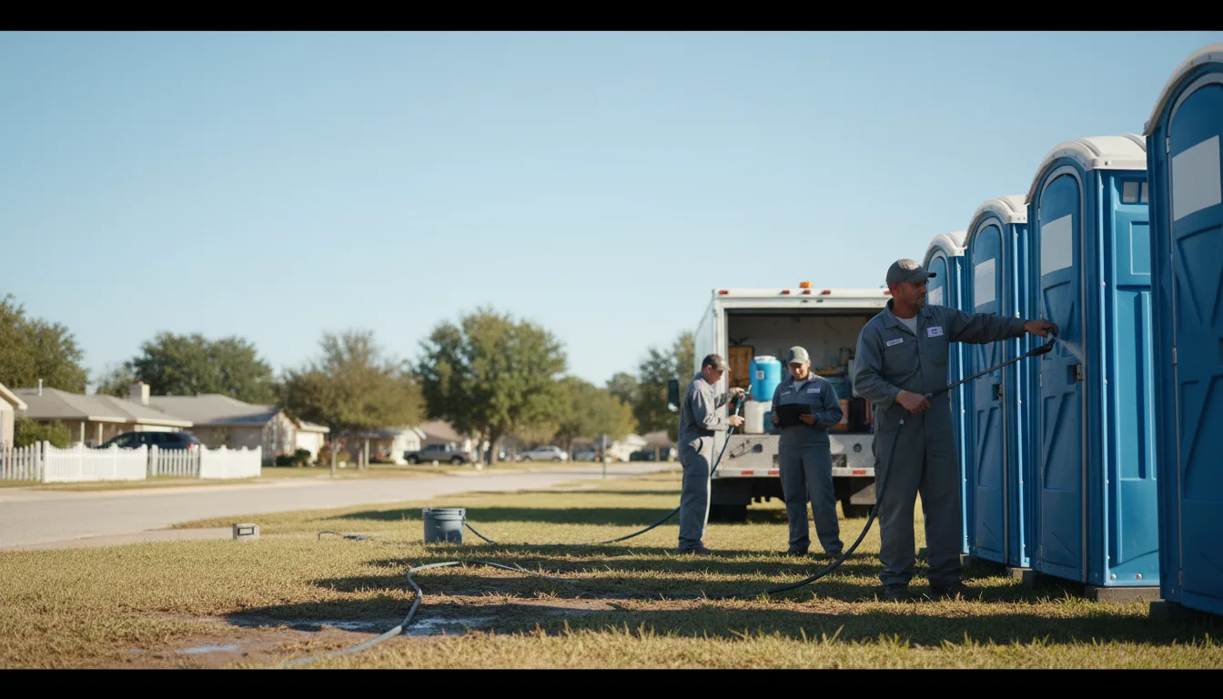 Long-Term Portable Toilet Rental in Vicksburg, MI near me